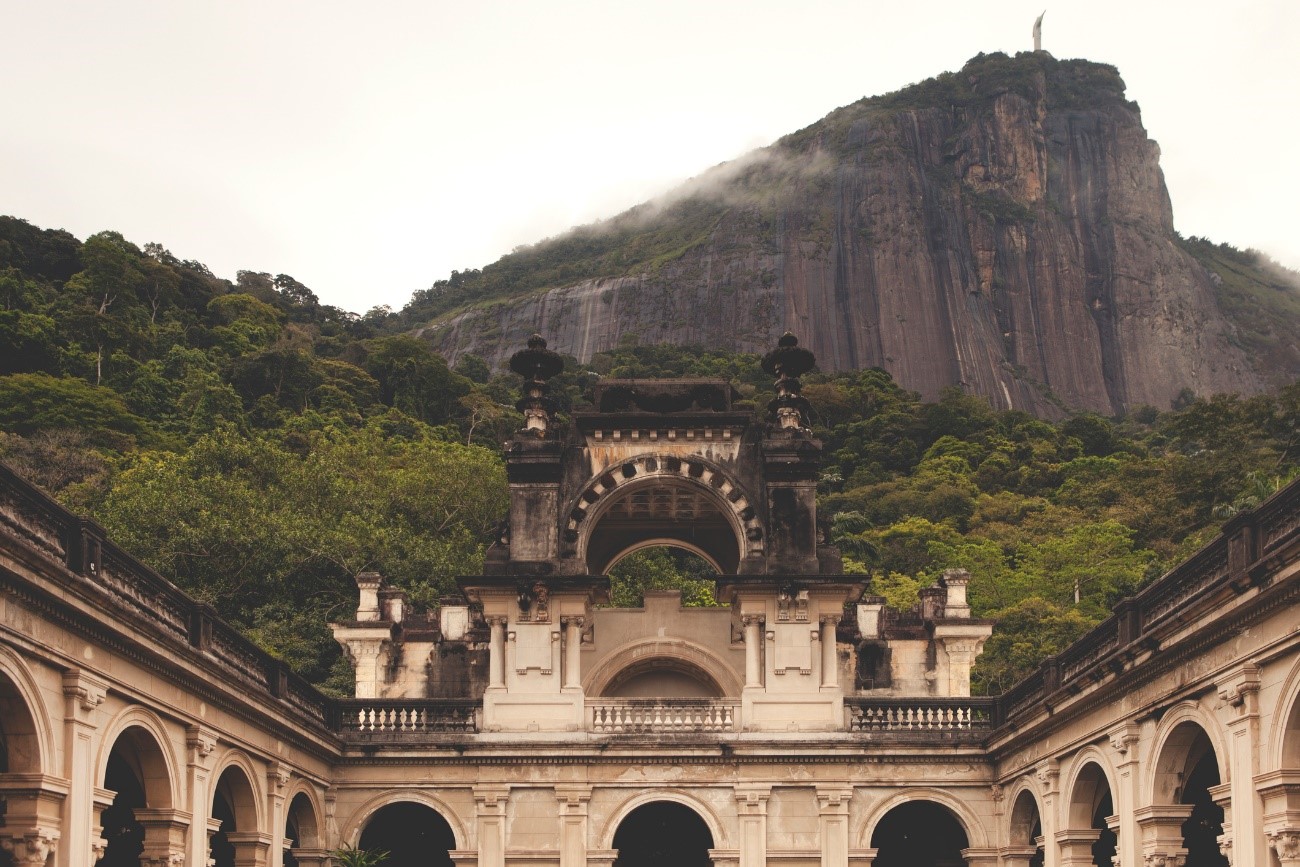 Parque Lage com vista para o Cristo Redentor, Rio de Janeiro/RJ